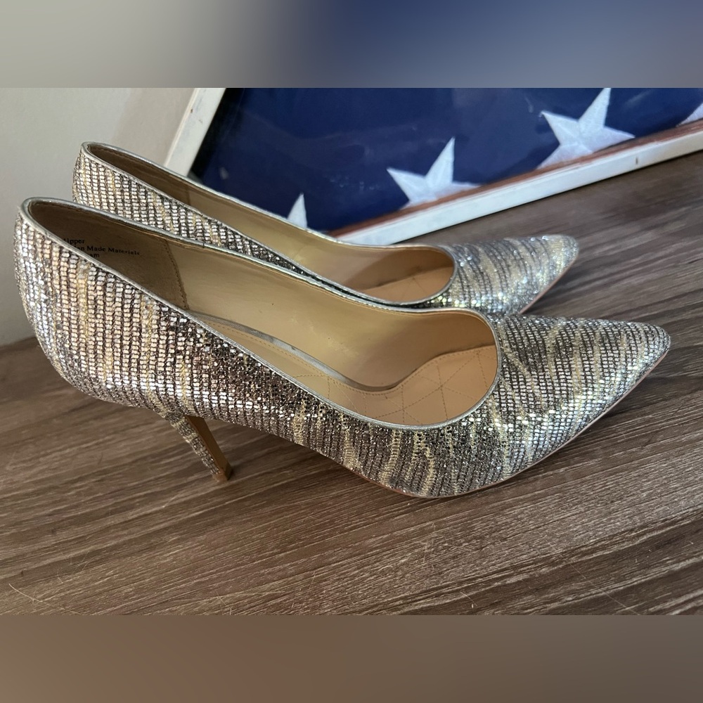 Kelly & Katie Silver Heels